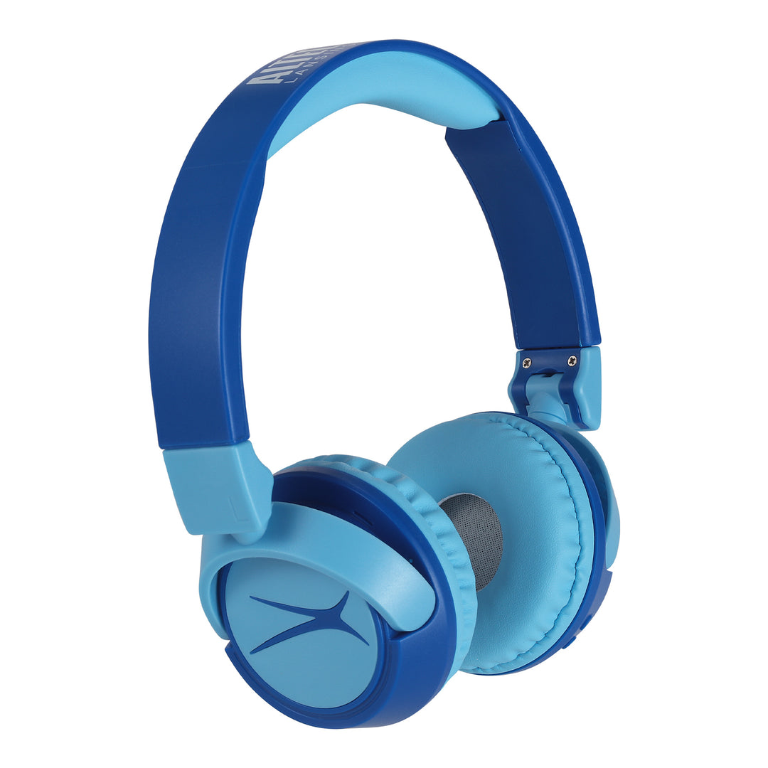 Altec Lansing Kid Safe 2-In-1 Bluetooth and Wired Headphones (Two-Tone)