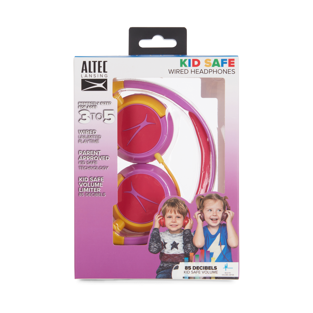 Altec Lansing Kid's 3-5 Two-Toned Wired Headphones