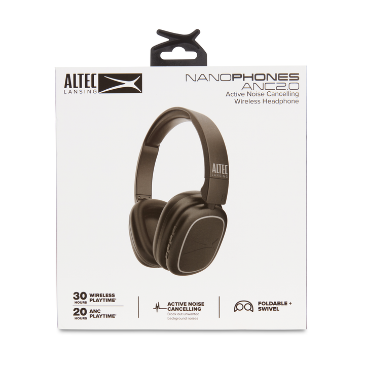 Altec Lansing Nanophones ANC 2.0 Headphones