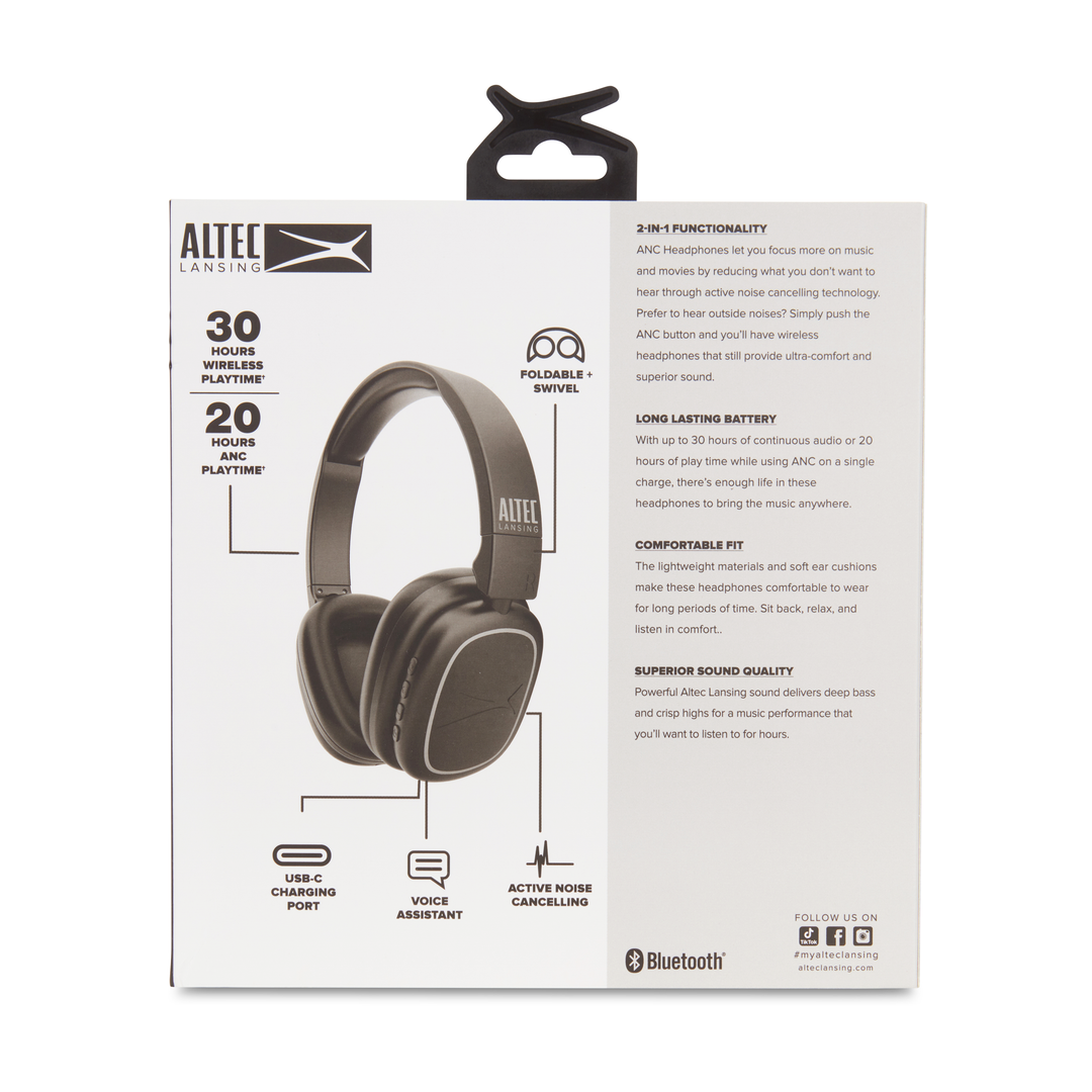 Altec Lansing Nanophones ANC 2.0 Headphones