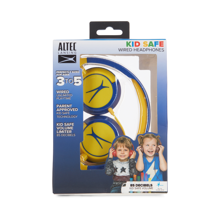 Altec Lansing Kid's 3-5 Two-Toned Wired Headphones